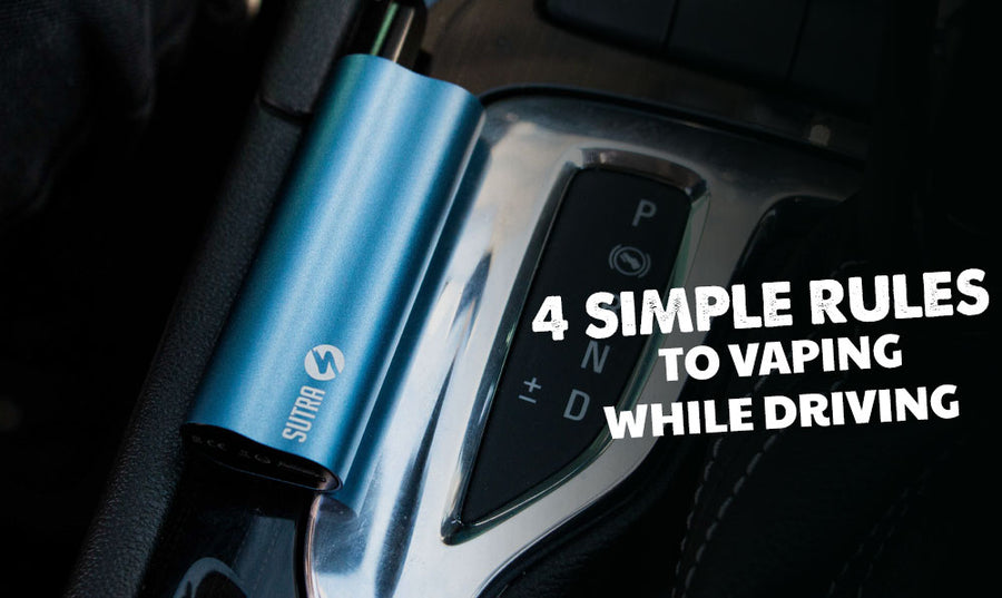 4 reglas simples para vapear mientras se conduce 