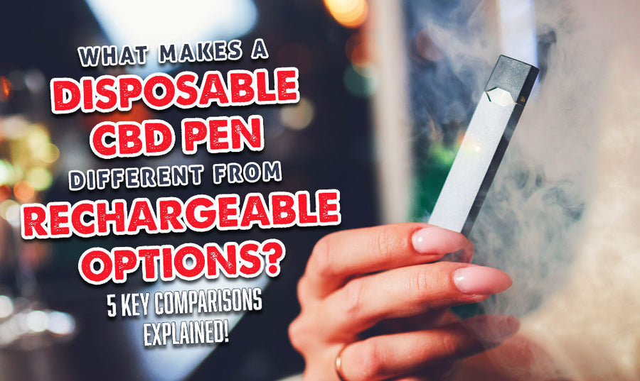 ¿Qué diferencia a un vaporizador desechable de CBD de las opciones recargables? 5 comparaciones clave explicadas